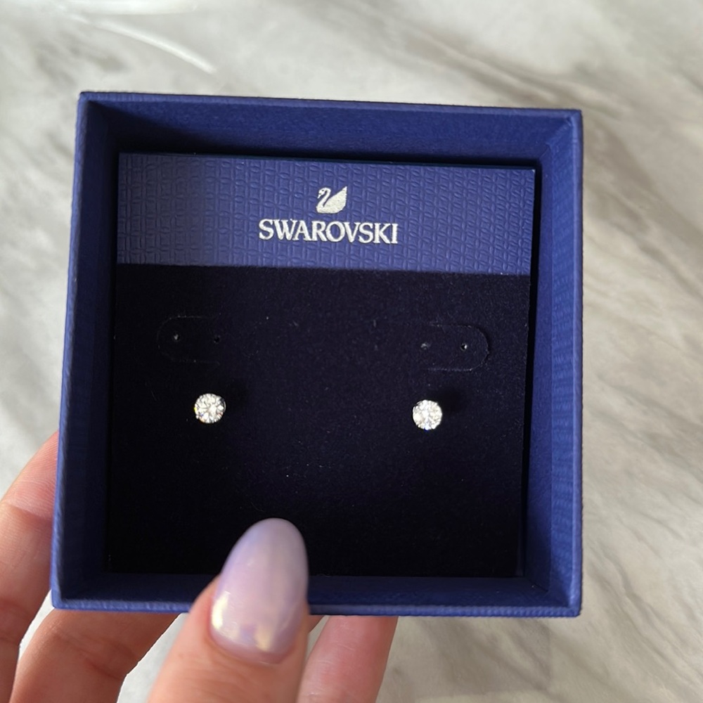 Brand new never worn Swarovski Stud Earrings